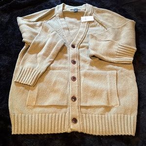 NWT Banana Republic Raglan Cardigan Size S